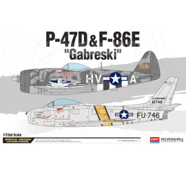 Academy P-47D y 86E-F Como Gabreski