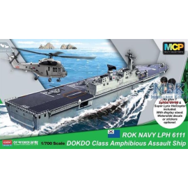 Maqueta ROKS Dokdo (LPH-6111) Asalto Anfibio plataforma de aterrizaje de helicópteros Clase ShipmDokdo
