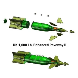 Reino Unido 1000lb Paveway II Mejorado (1x)