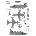 Prueba y Desarrollo BAe Hawks x 9Mk.200 RDA RDA Dunsfold 1993Mk.200 Warton Warton 1999Mk.200 RDA / Farnborough Air Show 1992Mk.1