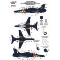 Prueba y Desarrollo BAe Hawks x 9Mk.200 RDA RDA Dunsfold 1993Mk.200 Warton Warton 1999Mk.200 RDA / Farnborough Air Show 1992Mk.1