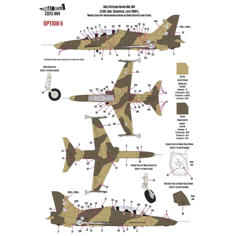 Prueba y Desarrollo BAe Hawks x 9Mk.200 RDA RDA Dunsfold 1993Mk.200 Warton Warton 1999Mk.200 RDA / Farnborough Air Show 1992Mk.1