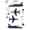 Prueba y Desarrollo BAe Hawks x 9Mk.200 RDA RDA Dunsfold 1993Mk.200 Warton Warton 1999Mk.200 RDA / Farnborough Air Show 1992Mk.1