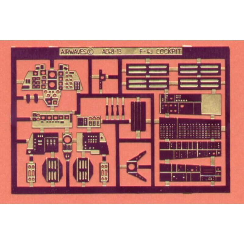 Re-released! F-4J Phantom Cockpit Set (diseñado para ser ensamblado con maquetas de Hasegawa)