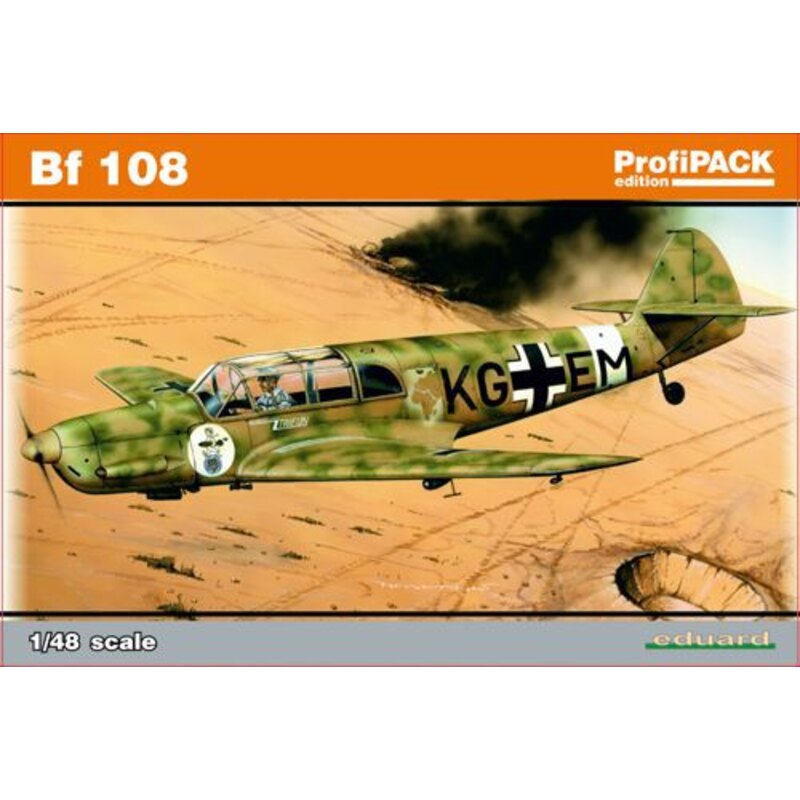 plástico Messerschmit Bf 108B Taifun Eduard, calcomanías impresas por Eduard, 5 opciones de marcado. PE y la máscara incluyen, i