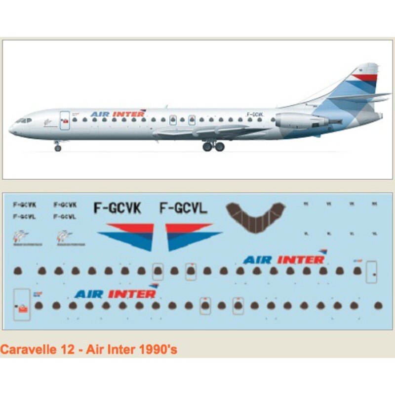 Caravelle 12 de Air Inter 90