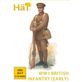  Infantería británica (temprana) (Primera Guerra Mundial) (32 figuras / caja)