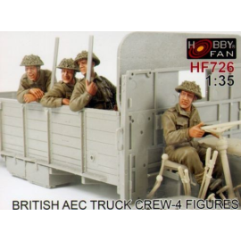 AEC británica Camión Crew (4 cifras)