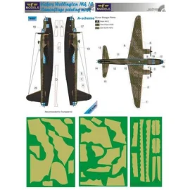 Máscara Vickers Wellington Mk.IC (diseñado para ser utilizado con kits de trompetista)