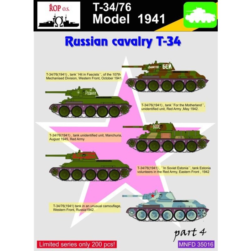 T-34-76 ruso ruso caballería rusa T-34 parte 4