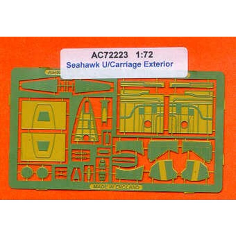 Armstrong Whitworth Hawker Sea Hawk undercarriage and exterior set (diseñado para ser ensamblado con maquetas de MPM)