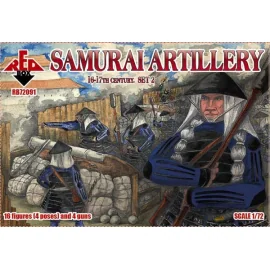 Samurai Artillería siglo 16-17 fijó 2