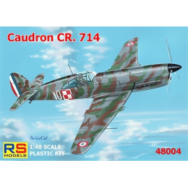 Maqueta Caudron CR.714C-1 5 opciones de calcomanía para Francia, Luftwaffe, Finlandia. El primer prototipo fue volado prueba en 
