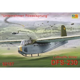 calcomanías DFS 230 Unternehemen Rösselsprung de 3 aviones de la Luftwaffe (planeadores)