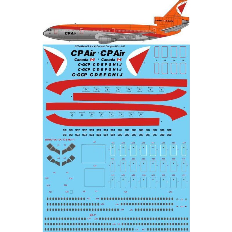 McDonnell-Douglas DC-10-30 CP Aire