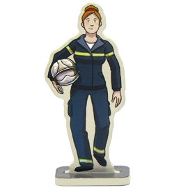 Figuras Elodie the firefighter