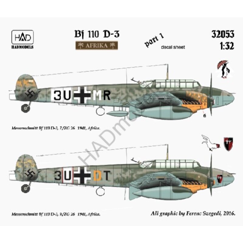 Messerschmitt Bf 110 África (TEMA CAMBIADO DE JULIO DE 2016)