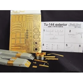 Tupolov Tu-144 (diseñado para ser utilizado con los kits ICM)