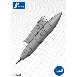 RP 825 Tanque de combustible con el pilón. Conjunto de 1 tanque con pilón diseñado para ser utilizado con Mirages S / RS - CJ - 