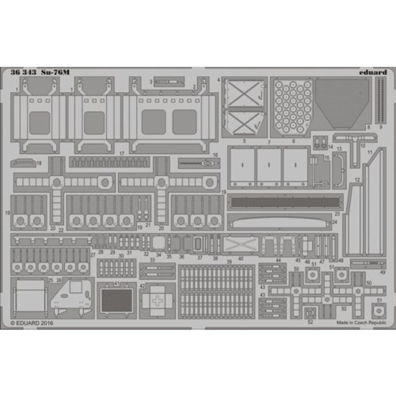 Ruso SU-76M (diseñado para su uso con los kits de Tamiya)