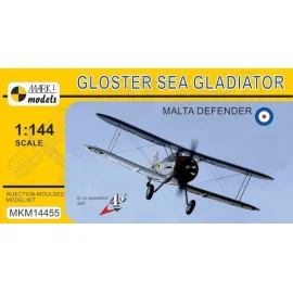 Gloster Sea Gladiator Defender Malta (etiquetas de la RAF, FAA)