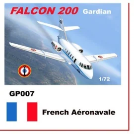 Dassault Mystere-20 Falcon Adhesivos Aeronavale Francés (reedición de MACH0472)