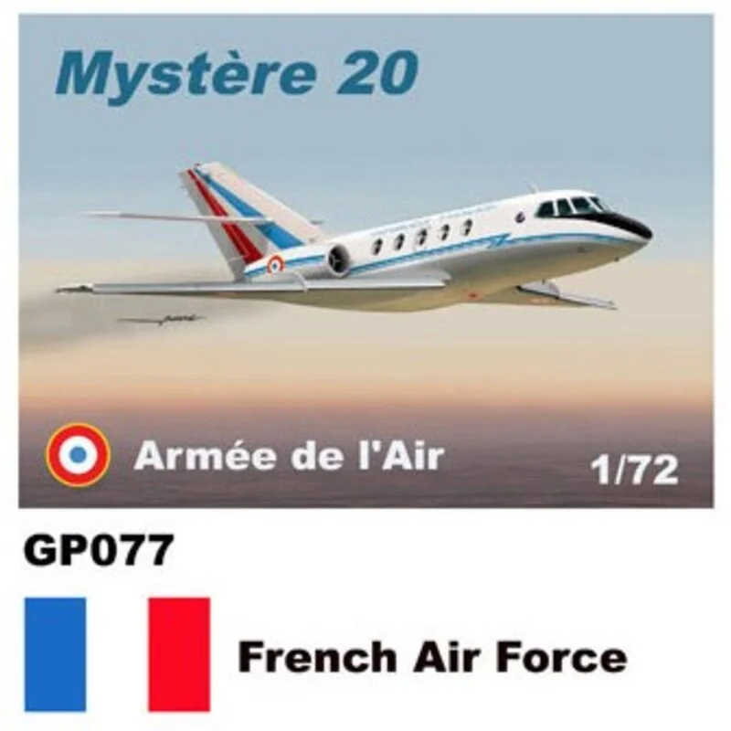 Fuerza Dassault Mystere-20 Falcon Adhesivos Armée de lAir francesa Air