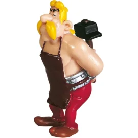 Figurita Astérix el Galo Minifigura Cetautomatix Le Forgeron 7 cm