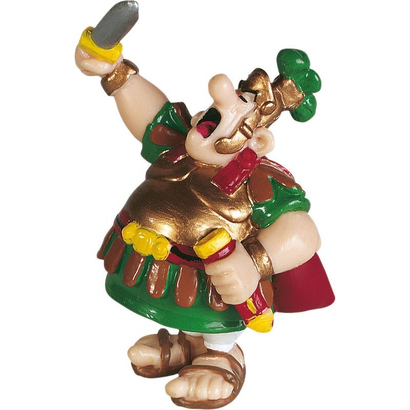 Figurita Astérix el Galo Minifigura El centurión con su espada 8 cm